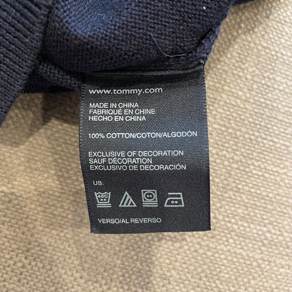 Tommy Hilfiger blue argyle sweater vest - Picture 5 of 6